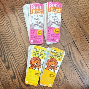 Brain Quest - Preschool & Kindergarten Set